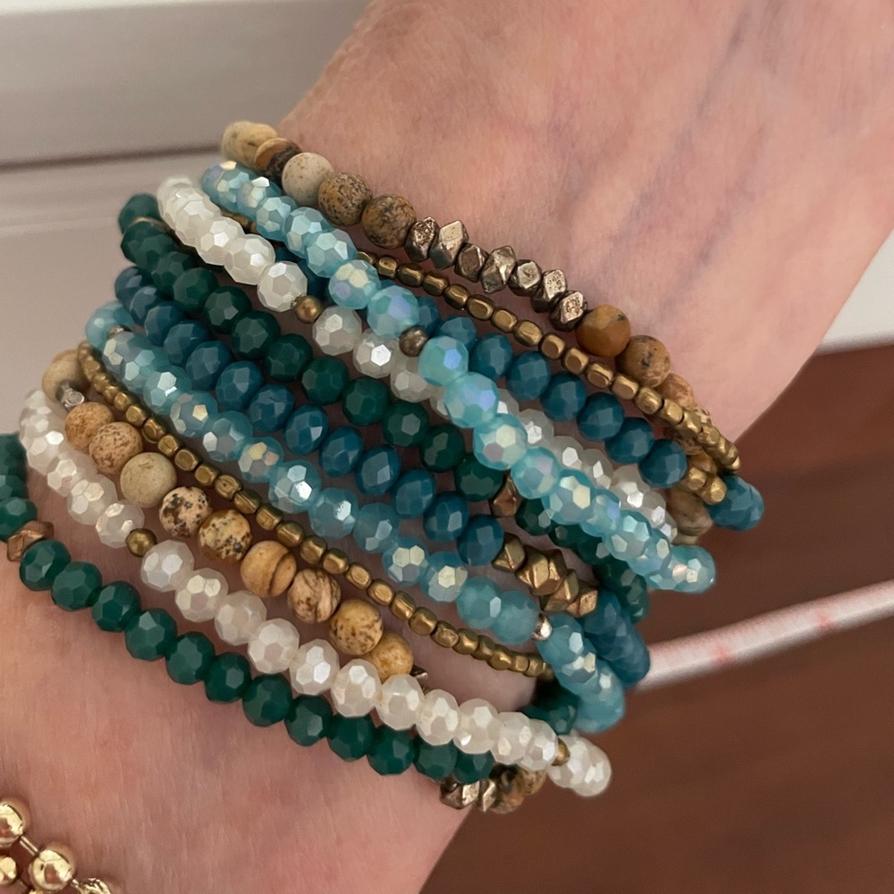 Beautiful handmade beaded bracelet